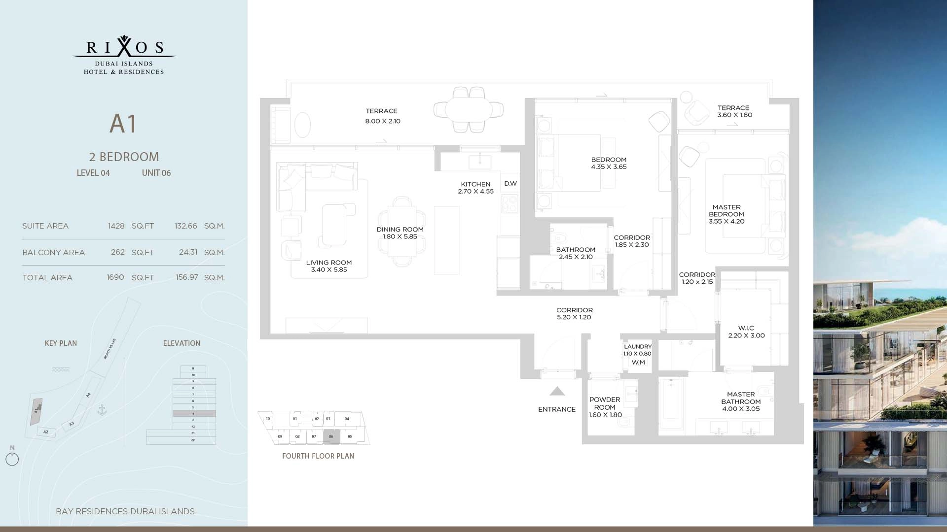 2 BR - Type B